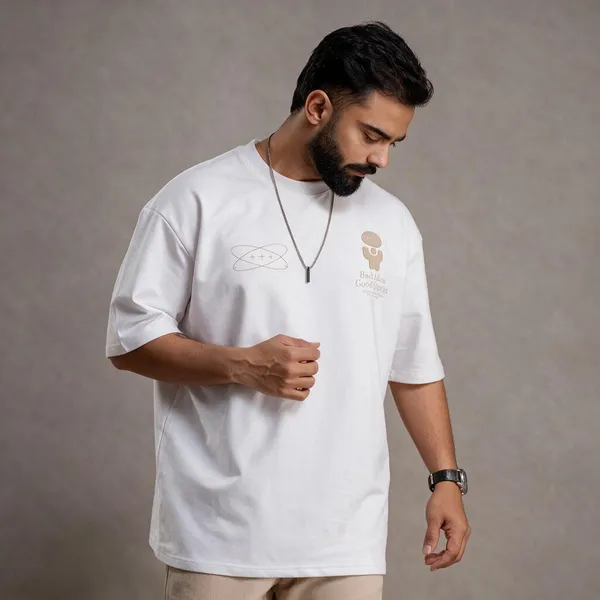 White_Premium_Cotton_Fabric_T_Shirt_For_Men
