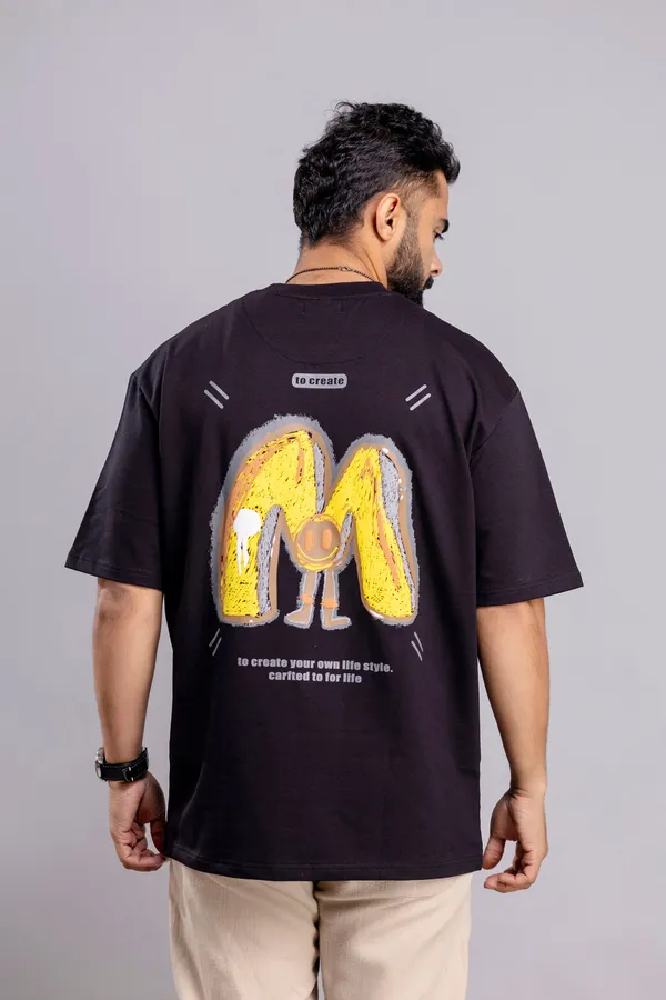 Black_Premium_Cotton_Fabric_T_Shirt_For_Men