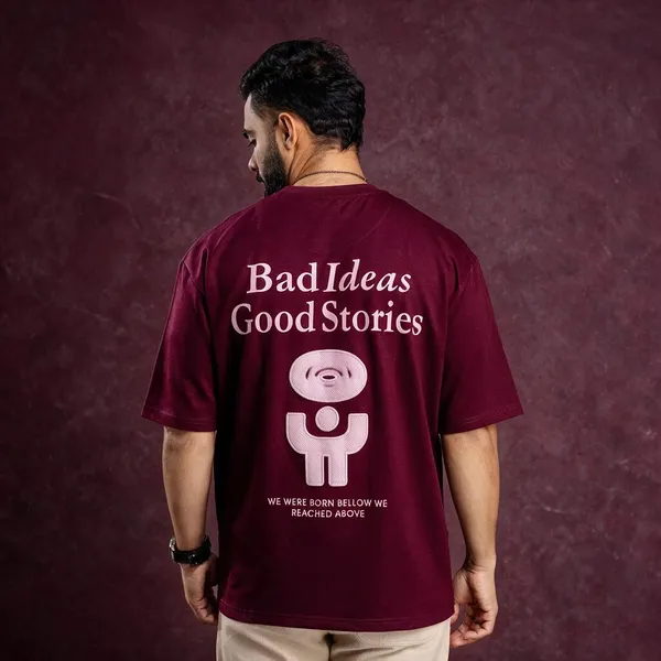 Maroon_Premium_Cotton_Fabric_T_Shirt_For_Men