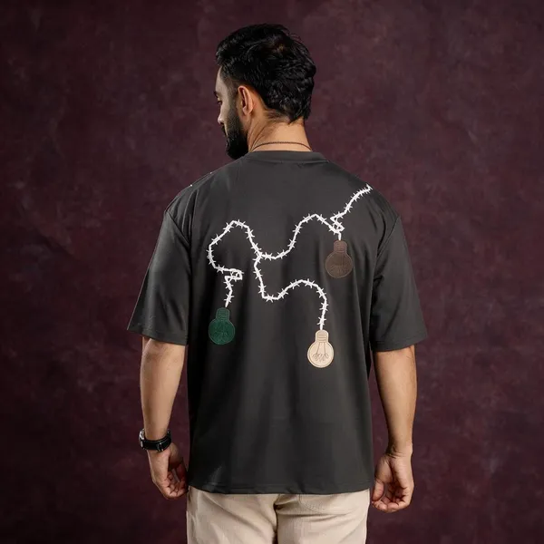 Brown_Imported_Tencil_Febric_T_Shirt_For_Men
