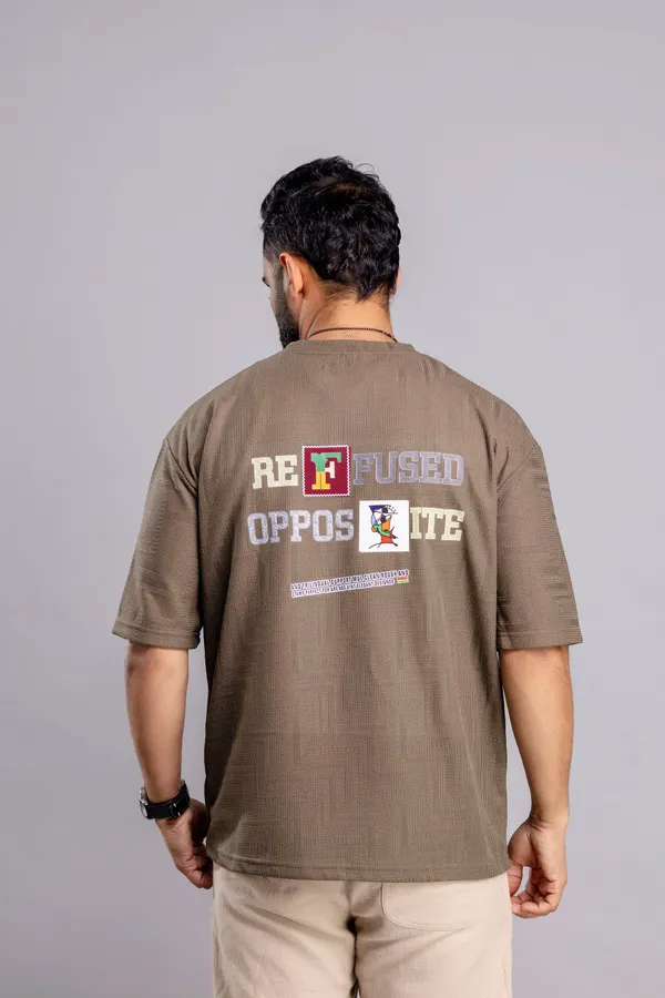 Brown_Texture_Fabric_T_Shirt_For_Men