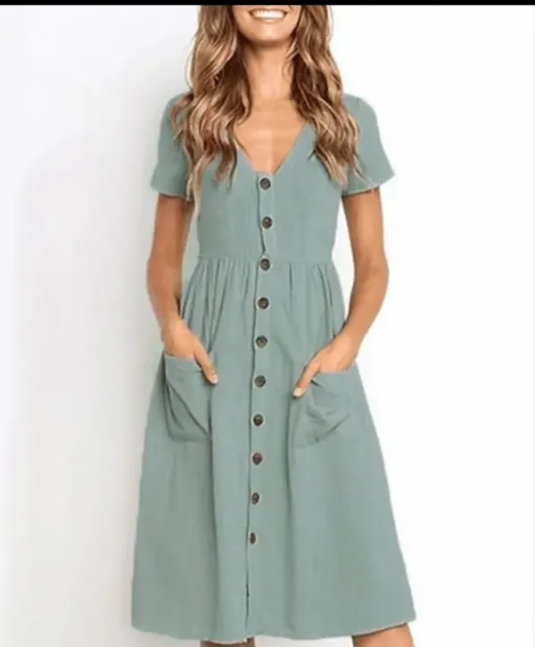 Sage_Green_Rayon_Linen_Button_Front_Midi_Dress_For_Women