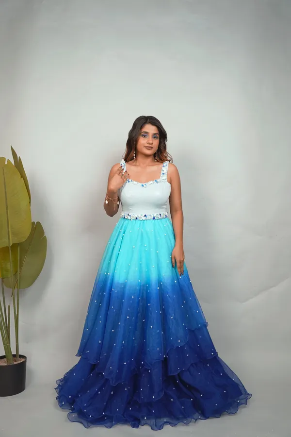 Turquoise_Blue_Rayon_Linen_Ombre_Flared_Gown_For_Women