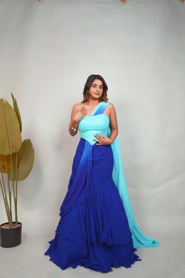 Blue_Rayon_Linen_Draped_Gown_For_Women