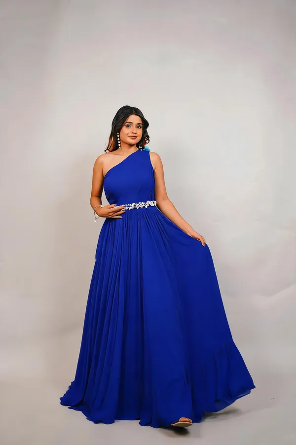 Blue_Rayon_Linen_One_Shoulder_Floor_Length_Gown_For_Women