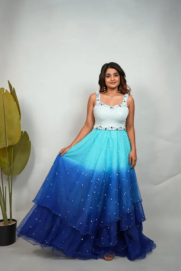 Turquoise_Blue_Rayon_Linen_Ombre_Flared_Gown_For_Women