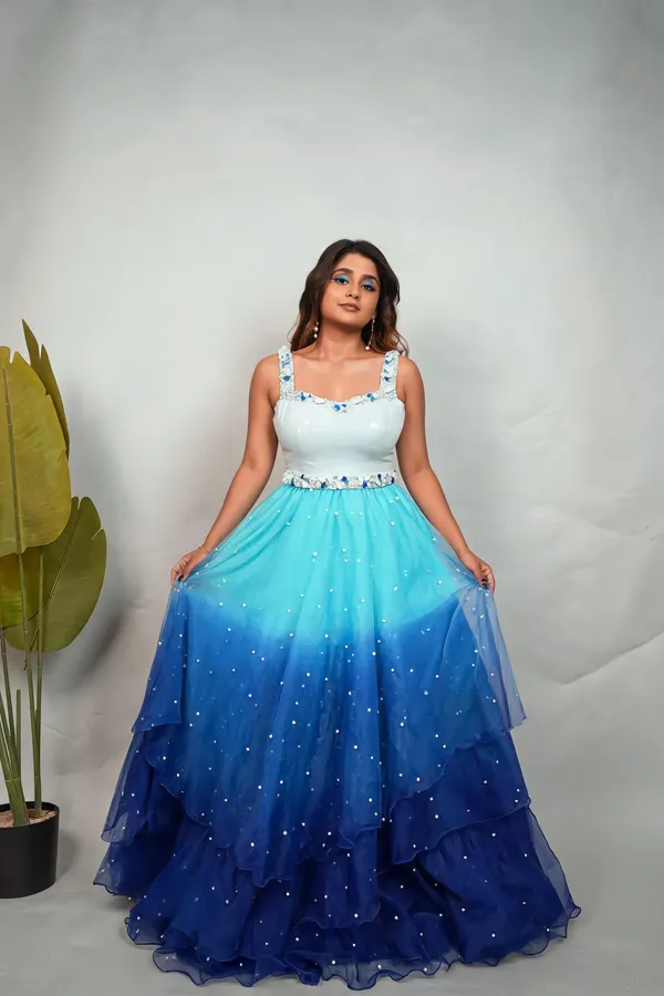 Turquoise_Blue_Rayon_Linen_Ombre_Flared_Gown_For_Women