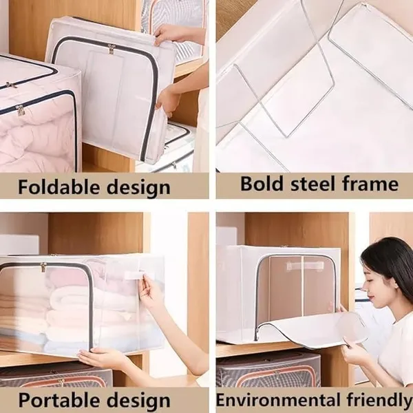 Fabric_Foldable_Zippered_Bedding_Storage_Box