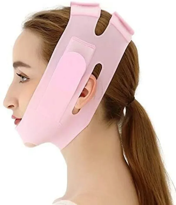 Pink_V_Line_Facial_Support_Mask