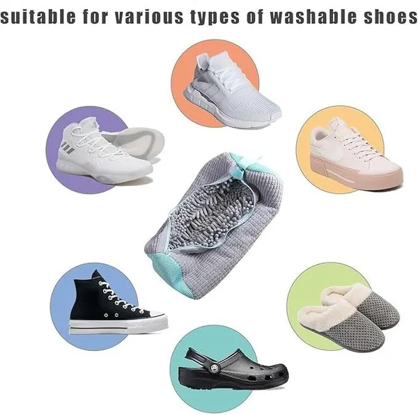 Grey_Zippered_Shoe_Washing_Bag_Set
