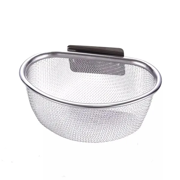 Stainless_Steel_Wall_Mounted_Mesh_Kitchen_Storage_Basket