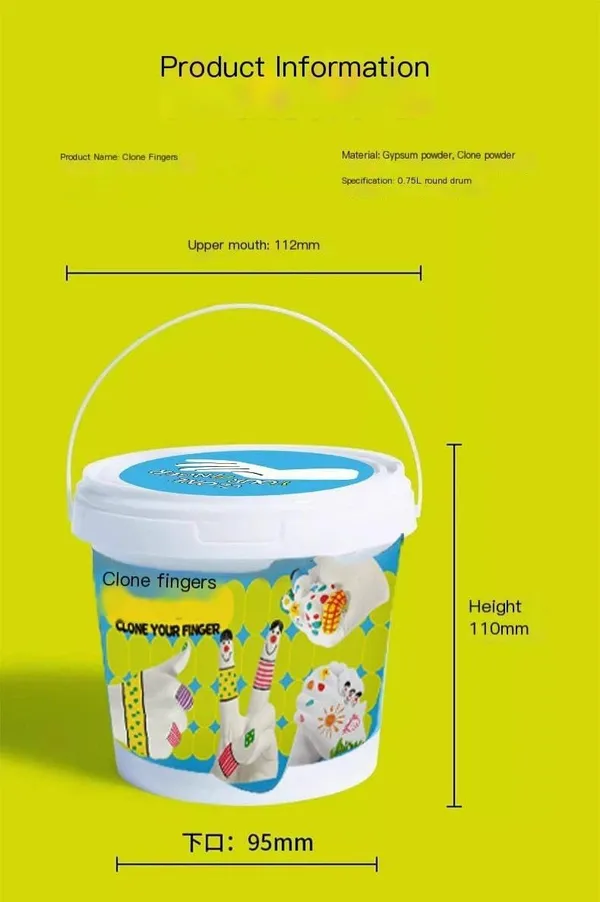 White_3D_Hand_And_Foot_Casting_Powder