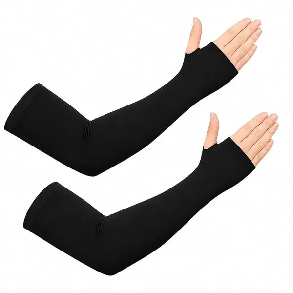 Black_Stretchable_Full_Arm_Sleeves_for_Unisex