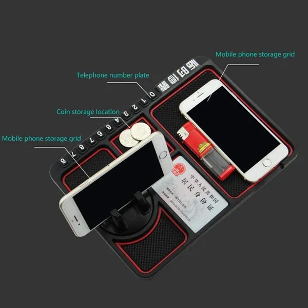 Black_Washable_Car_Dashboard_Phone_Holder_Mat
