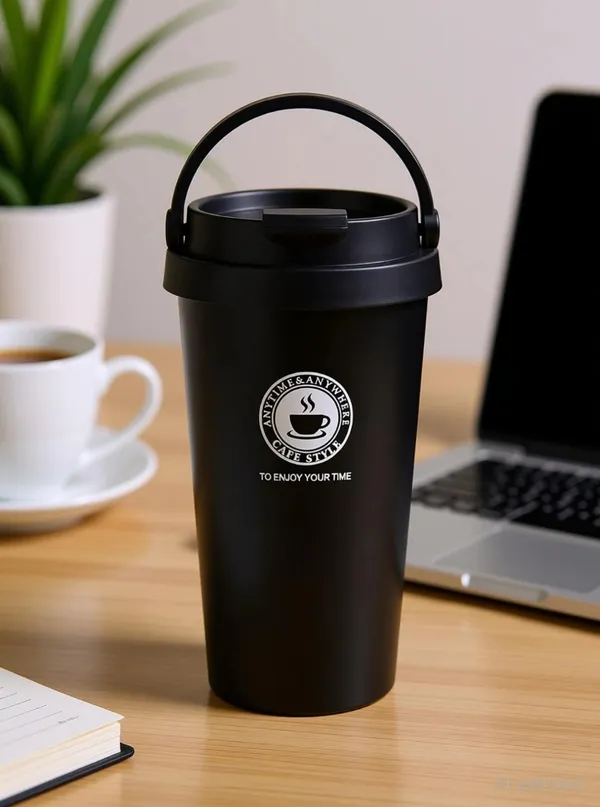 Black_Travel_Coffee_Tumbler_With_Handle