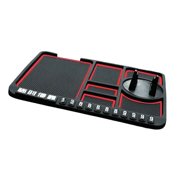 Black_Washable_Car_Dashboard_Phone_Holder_Mat