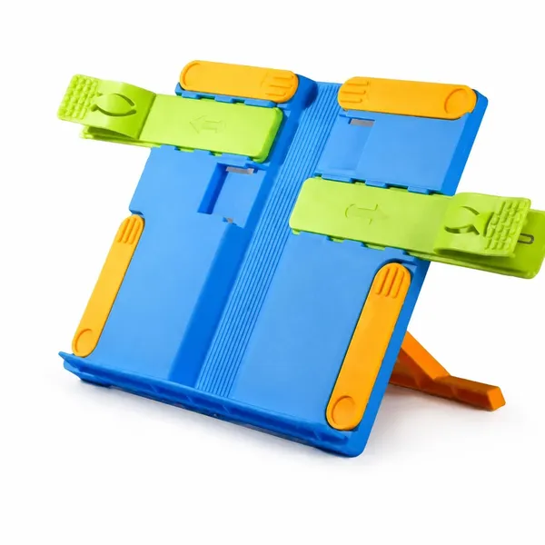Adjustable_Blue_Book_Stand_Holder