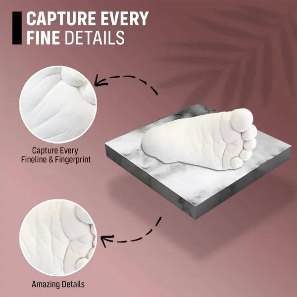 White_3D_Hand_And_Foot_Casting_Powder