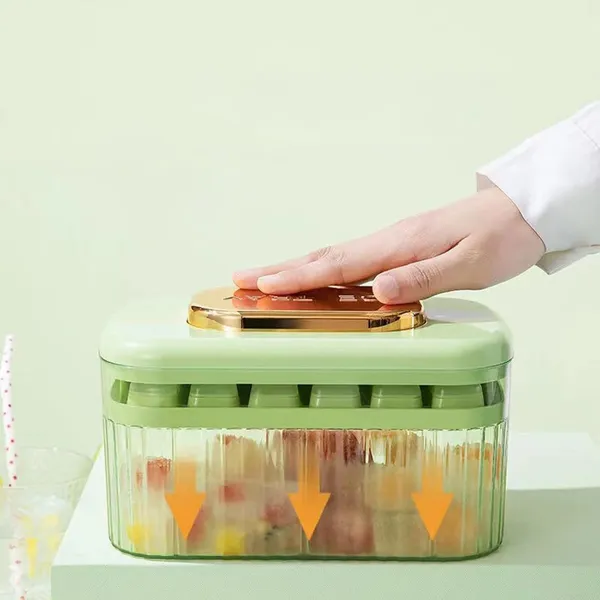Plastic_Manual_Push_Vegetable_Chopper