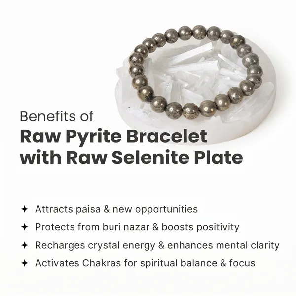 Grey_Pyrite_Bracelet_With_Raw_Selenite_Plate