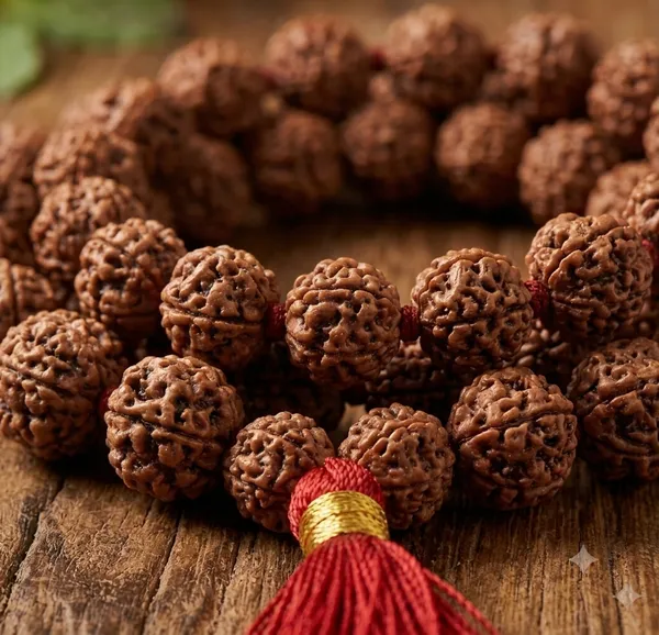 Brown_Rudraksha_Bead_Mala_With_Red_Tassel