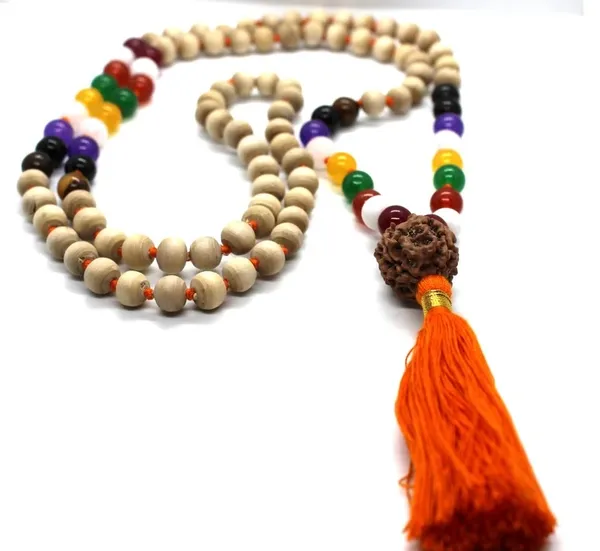 Wooden_Bead_Rudraksha_Jap_Mala_With_Orange_Tassel