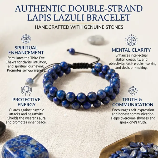 Blue_Beaded_Adjustable_Bracelet_for_Men_And_Women