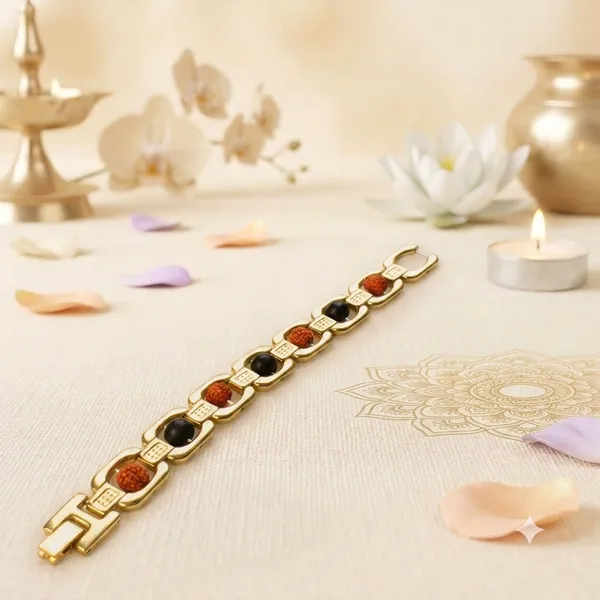 Gold_Plated_Beaded_Bracelet_for_Unisex