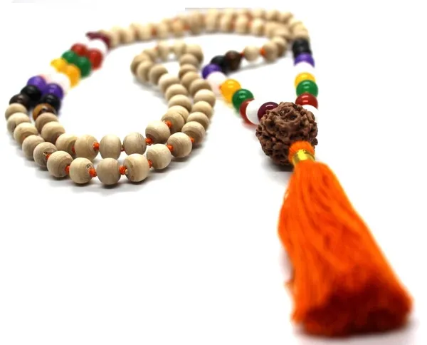 Wooden_Bead_Rudraksha_Jap_Mala_With_Orange_Tassel