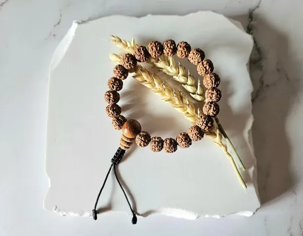 Brown_Rudraksha_Bead_Adjustable_Bracelet