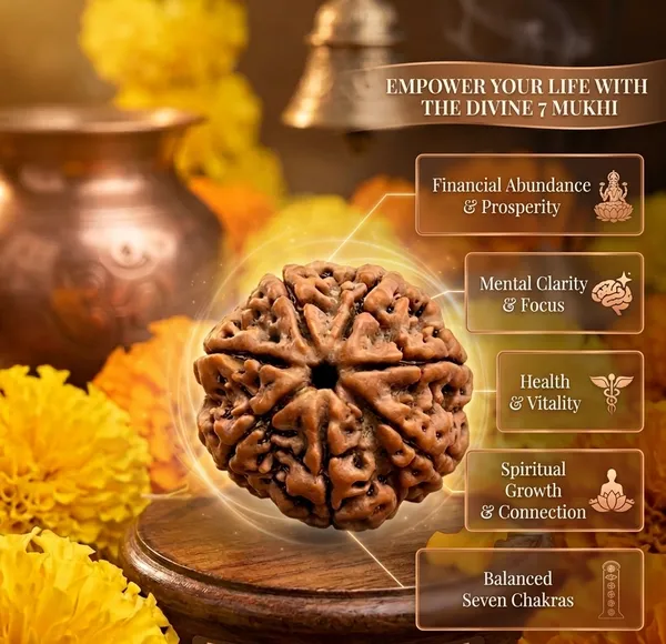 7_Mukhi_Rudraksha_Spiritual_Bead