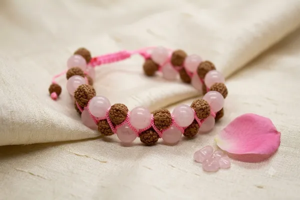 Pink_Beaded_Rudraksha_Bracelet_for_Men