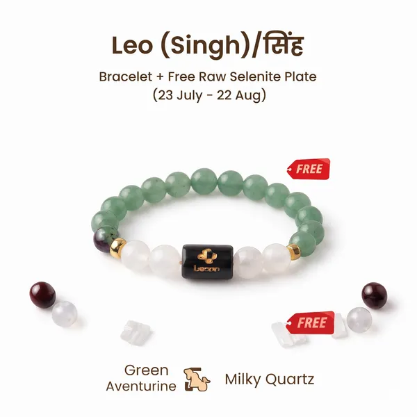 Leo_Singh_Rashi_Bracelet_with_Selenite_Plate_for_Men_&_Women_Zodiac_Crystal_Beaded_Bracelet_for_Astrology_Lab_Certified