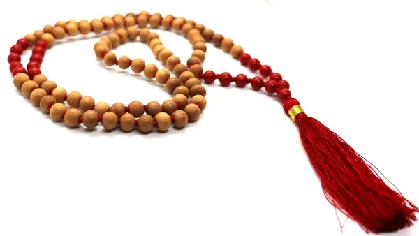 Brown_Wooden_Bead_Mala_With_Red_Tassel