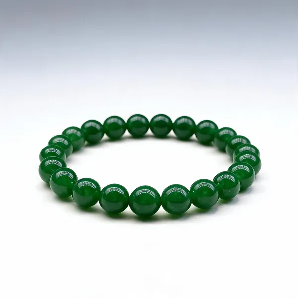 Green_Beaded_Bracelet_For_Men_&_Women_Lab_Certified
