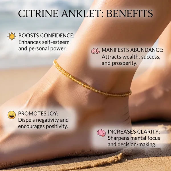 Gold-Tone_Beaded_Anklet_For_Women