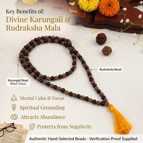 Black_Karungali_Rudraksha_Mala_Necklace_With_Yellow_Tassel