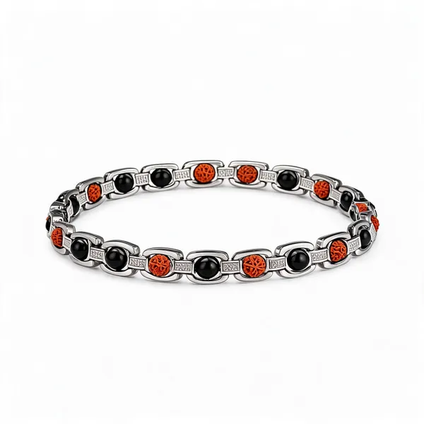Rudraksha_and_Karungali_Silver_Metal_Bracelet_for_Men_Lab_Certified