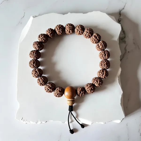 5_Mukhi_Rudraksha_Bead_Adjustable_Bracelet_Lab_Certified