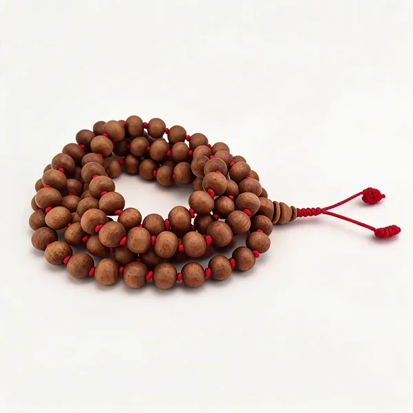 White_Sandalwood_Mala_8mm_Lab_Certified_Adjustable_White_Chandan_Beads_Lab_Certified