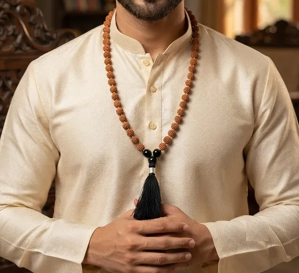 Brown_Rudraksha_Bead_Mala_With_Black_Tassel