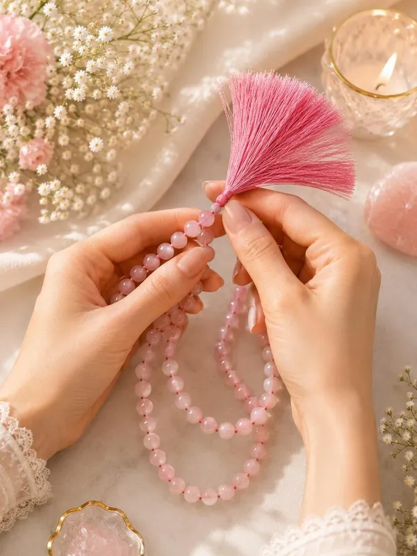Pink_Beaded_Tassel_Mala_for_Women