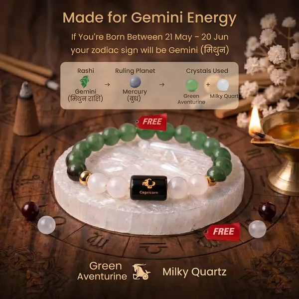 Green_Aventurine_And_Milky_Quartz_Beaded_Bracelet_For_Gemini