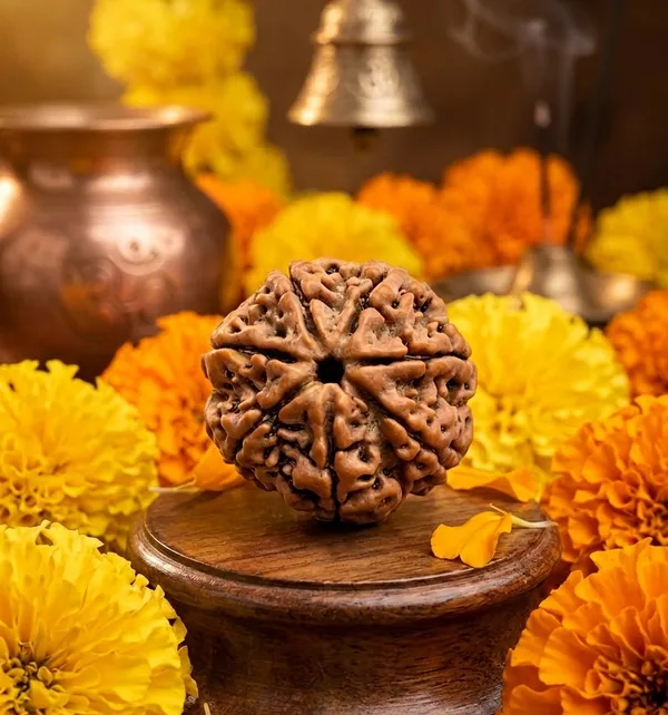 7_Mukhi_Rudraksha_Spiritual_Bead