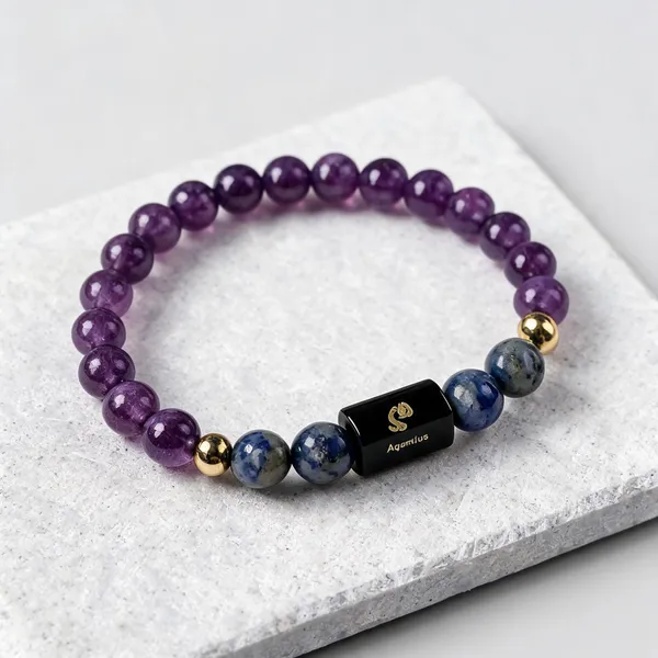 Aquarius_Kumbh_Rashi_Bracelet_with_Selenite_Plate_for_Men_&_Women_Zodia_Lab_Certified