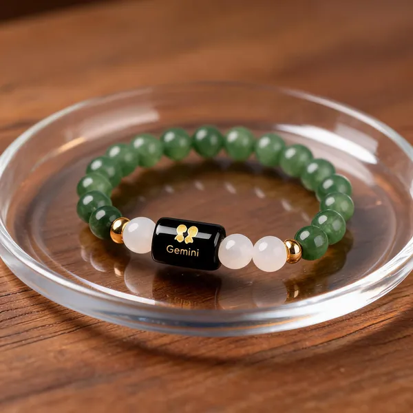 Gemini_Green_Aventurine_And_Milky_Quartz_Beaded_Bracelet_Lab_Certified