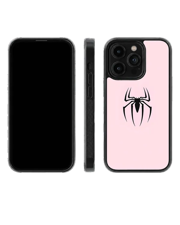 Spider_Girl_Minimalist_Spider_Premium_Glass_Phone_Covr_Default_Title