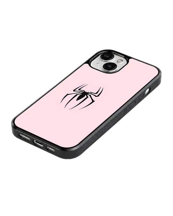 Spider_Girl_Minimalist_Spider_Premium_Glass_Phone_Covr_Default_Title