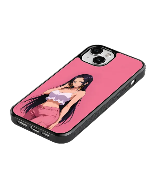 Boa_Hancock_One_Piece_Theme_Glass_Phone_Covr_Default_Title