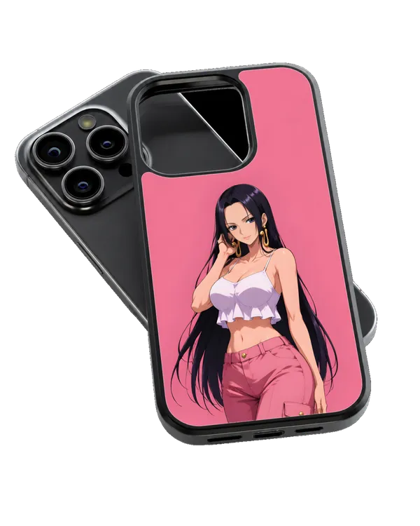 Boa_Hancock_One_Piece_Theme_Glass_Phone_Covr_Default_Title